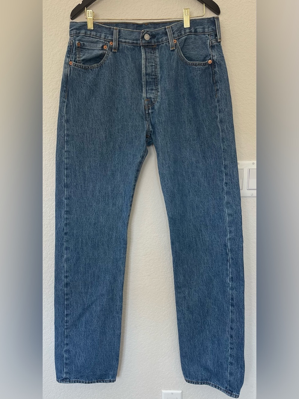 Levi's 501 34W x 34L Original Fit Men's Jeans
